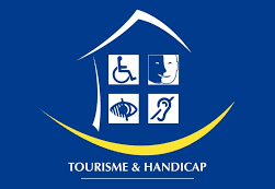 logo tourisme et handicap 4 handicaps